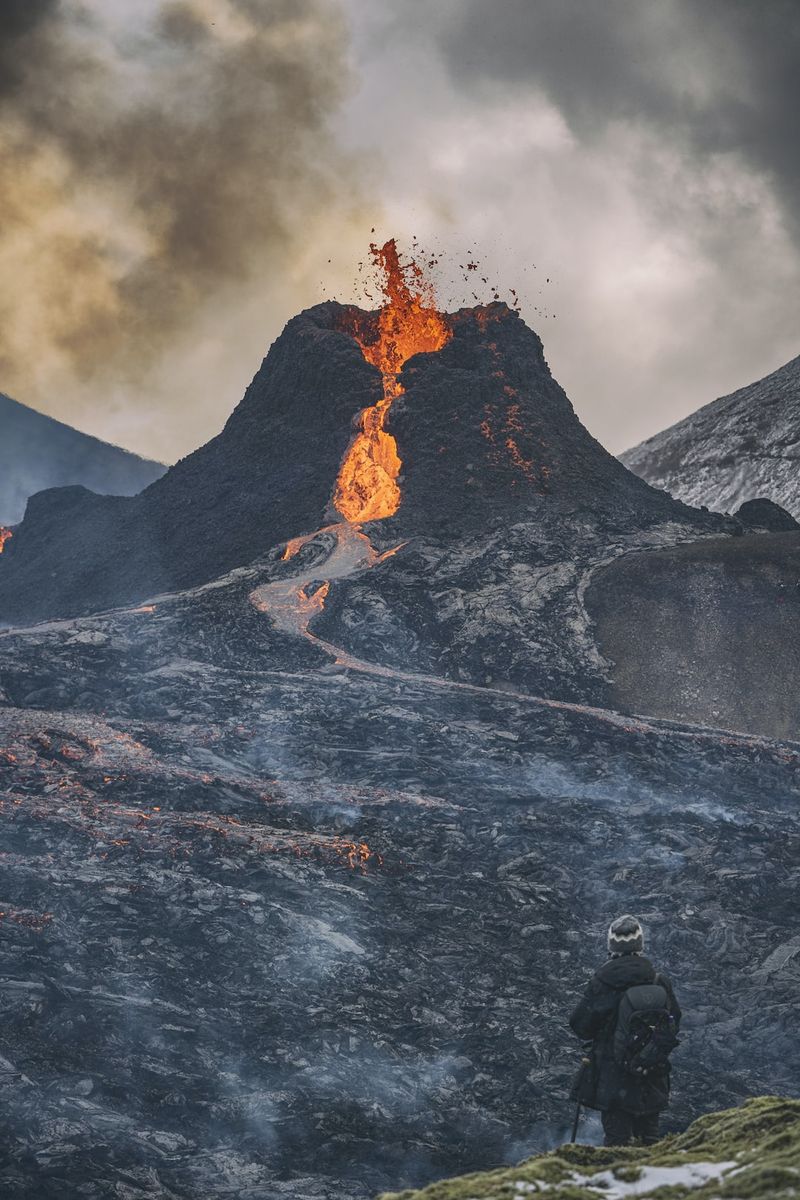 Fiery Fury: Volcanic Eruption Strikes Near Icelandic CapitalVolcanicEruption,Iceland,NaturalDisaster,FieryFury,CapitalCity,News